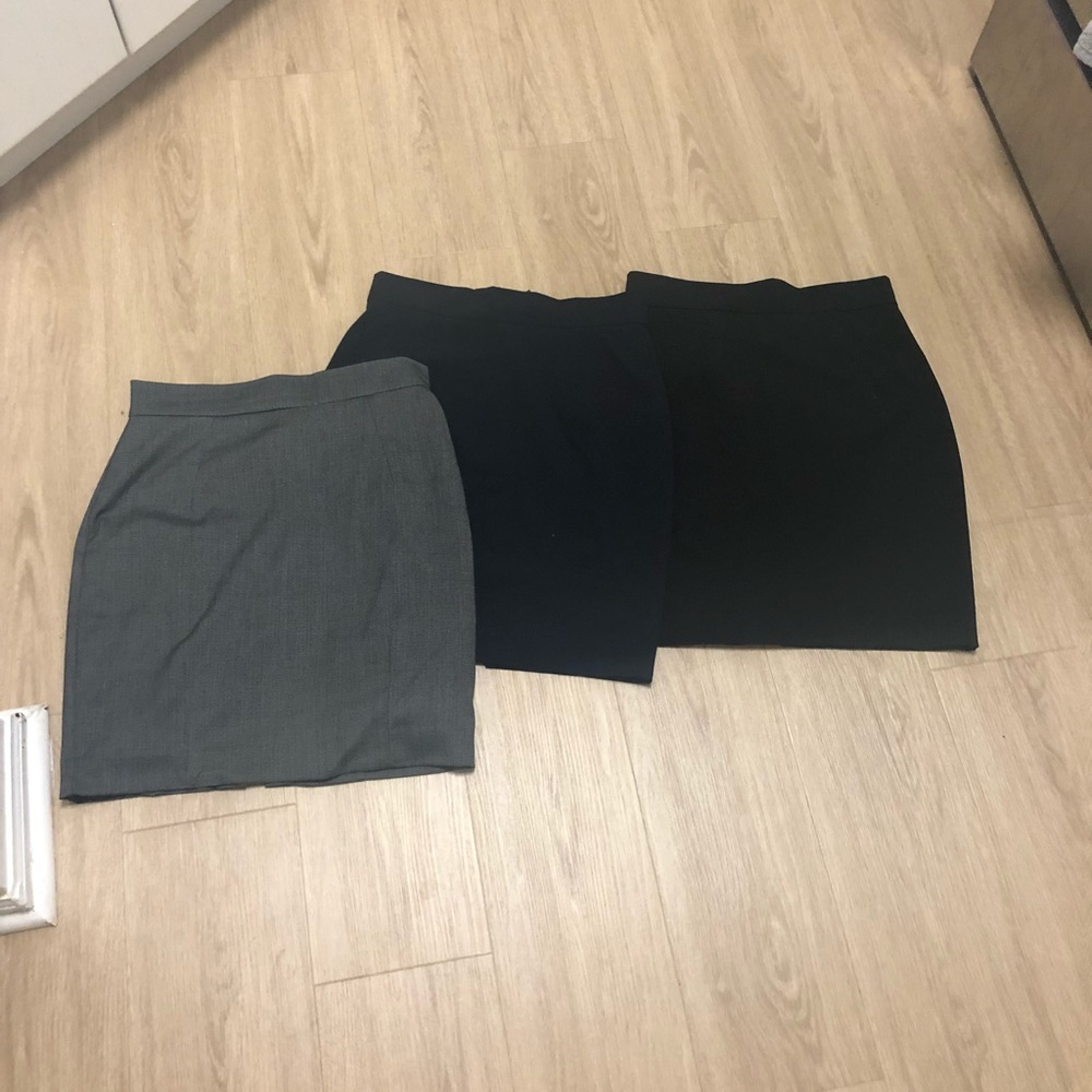 H&M high waisted pencil skirts